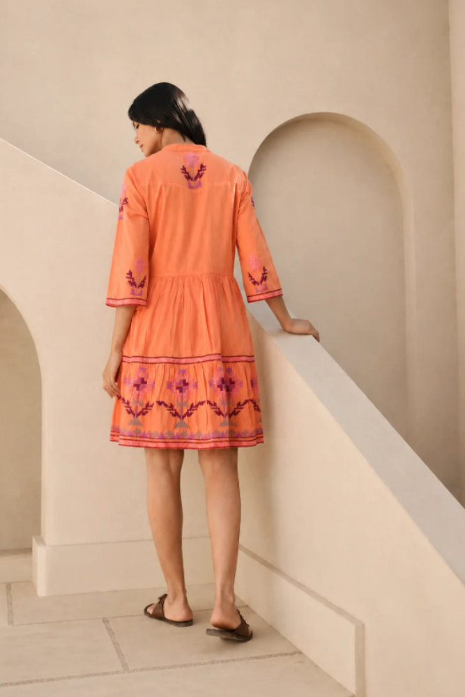 Azure and Indigo Clementine Swing Dress - Mango