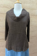 BlueBerry Mix Media Cowl - Choco
