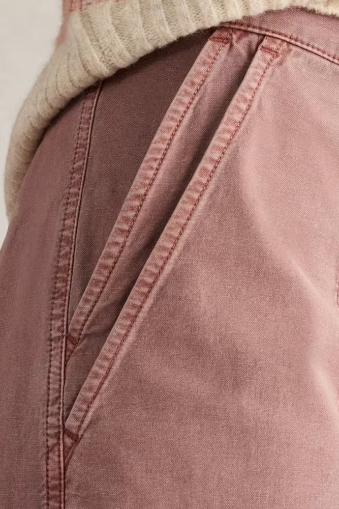 White Stuff Twister Chino Trouser - Dusty Pink1.png