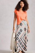 White Stuff Iris Linen Tee Mid Coral.png