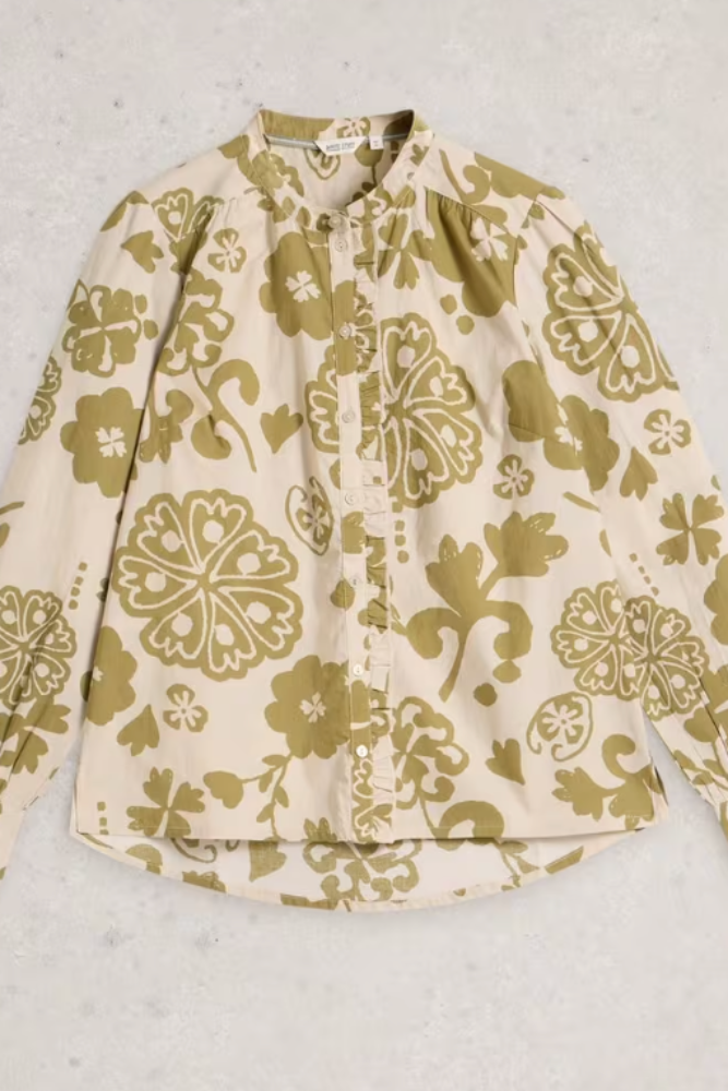 White Stuff Aster Top - Green Print1.png