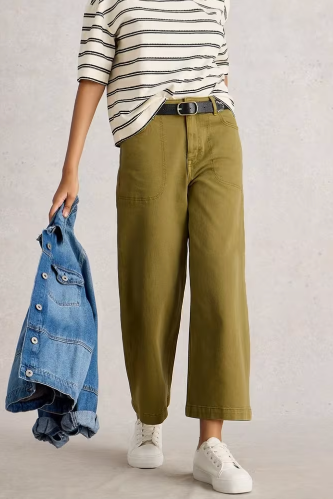 White Stuff Tia Wide Leg Crop Jean - Khaki Green3.png