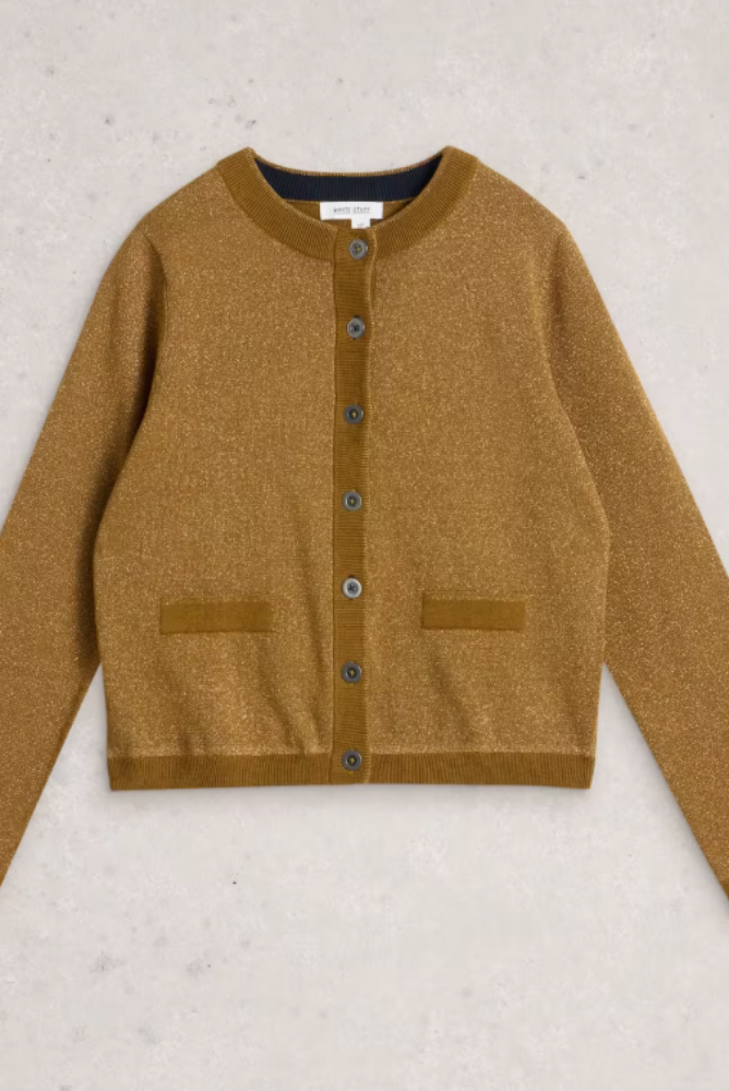 Whited Stuff Charlotte Sparkle Cardi - Dark Chartreuse1.png