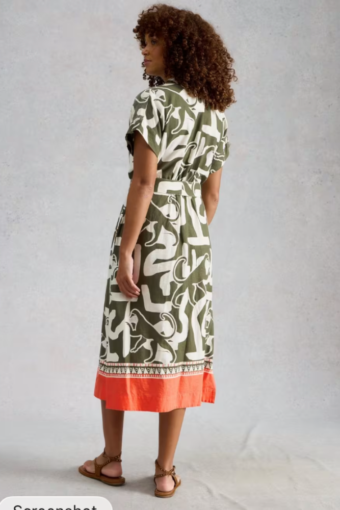 White Stuff Marianne Linen Dress Natural Print1.png