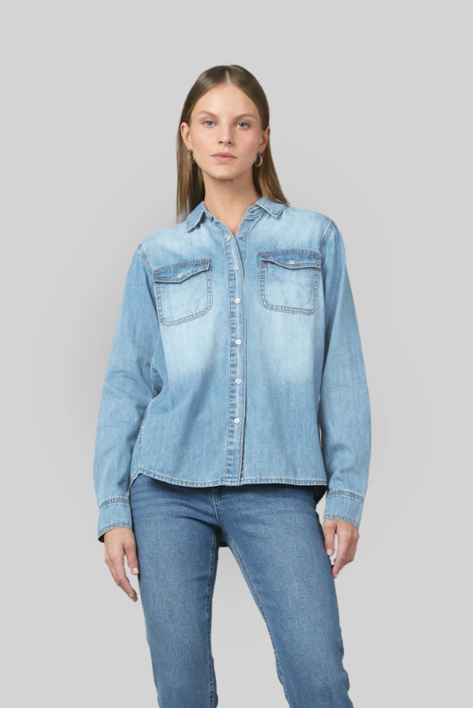 Dricoper Valiant Sunbleach Denim Shirt.png